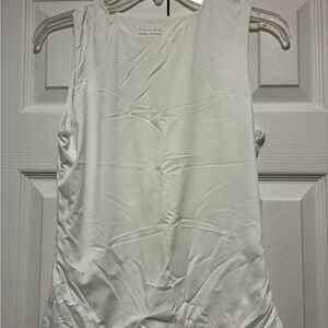 Tahari Women's Elegant Cream Tank Top